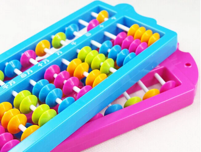 Kinderen Abacus Vliegtuigen Plastic Berekening Baby Leren Rekenkundige Wiskunde Leermiddelen Speelgoed Math Speelgoed 2021