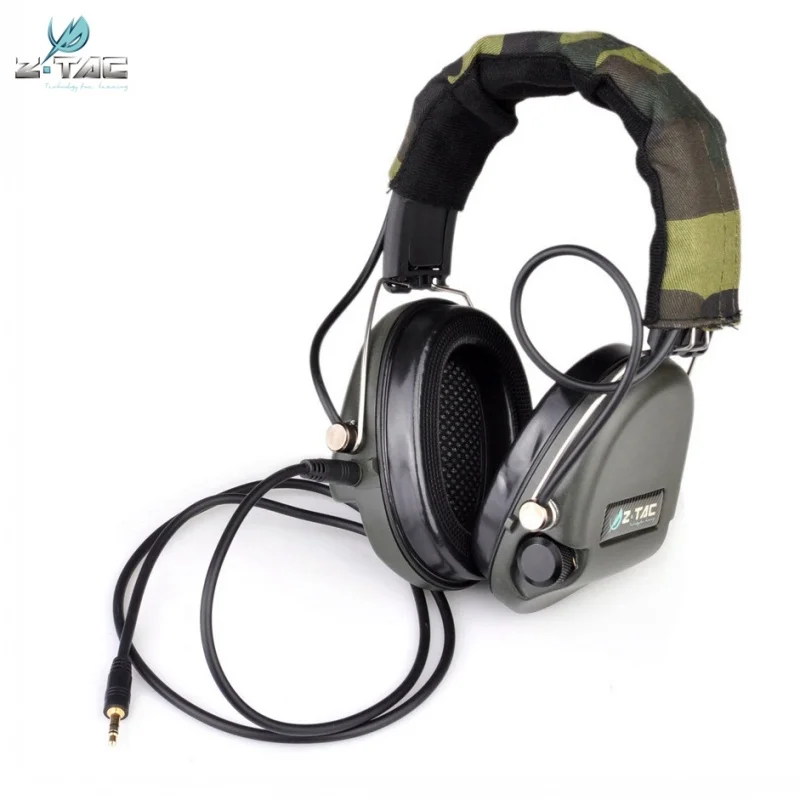 Z Tactical Sordin Headset IPSC Version Softair Aviation Headset  Earphone Ztac Airsoft Headphone Z037