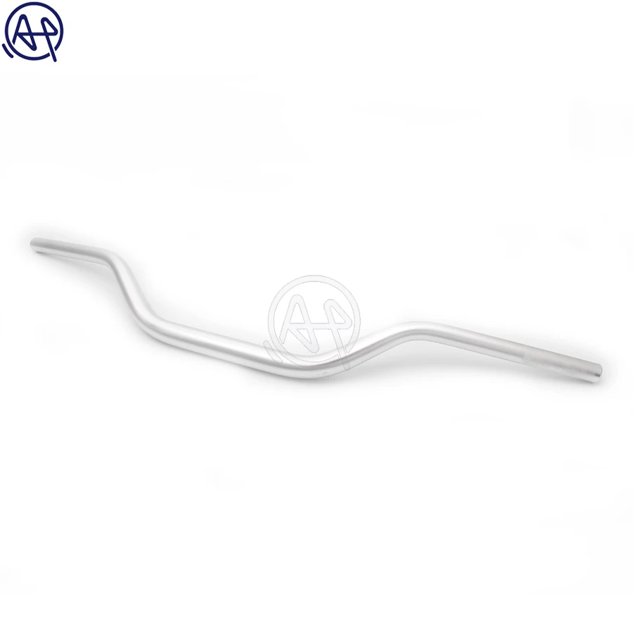 1pcs Universal 22mm 28mm Black/Silver Aluminum Tracker Motorcycle Handlebars Drag Bar For Street Motorcross Dirt Bike ATV