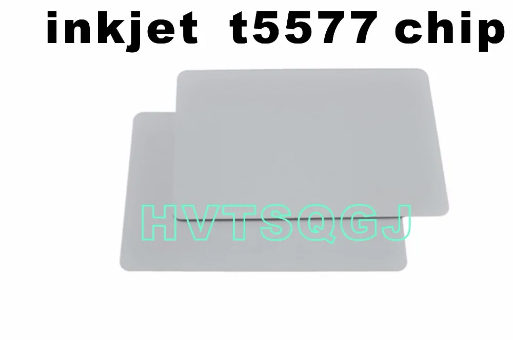 

300pcs 125 KHz T5577 chip pvc blank ID cards with inkjet printing