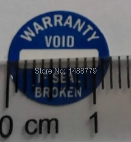 1000pcs/lot, diameter 10mm, warranty sticker, void label, packing label, warranty void if seal broken, free shipping