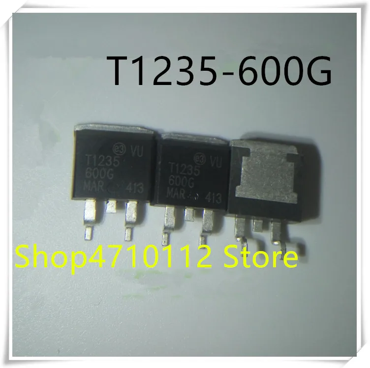 

NEW 10PCS/LOT T1235-600G-TR T1235-600G T1235 600G T1235600G TO-263 IC