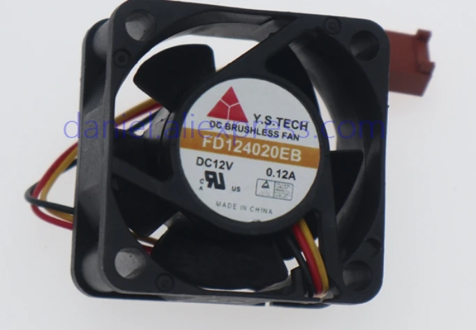 FD124020EB DC12V 0.12A  4020 Exchange Cabinet Cooling Fan