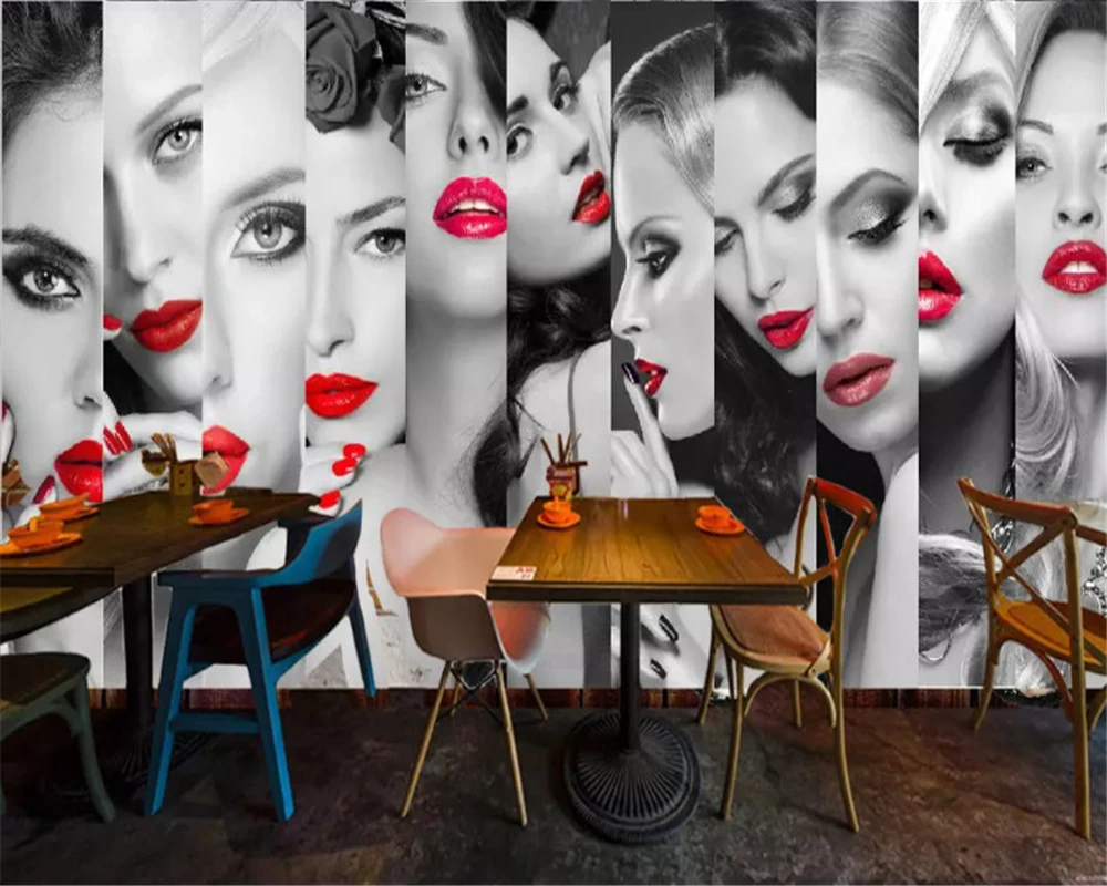 

beibehang Нестандартные трехмерные модные 3D обои в ретро-скандинавском стиле, классические обои для парикмахерских, фоновые обои для дома, декор для интерьера