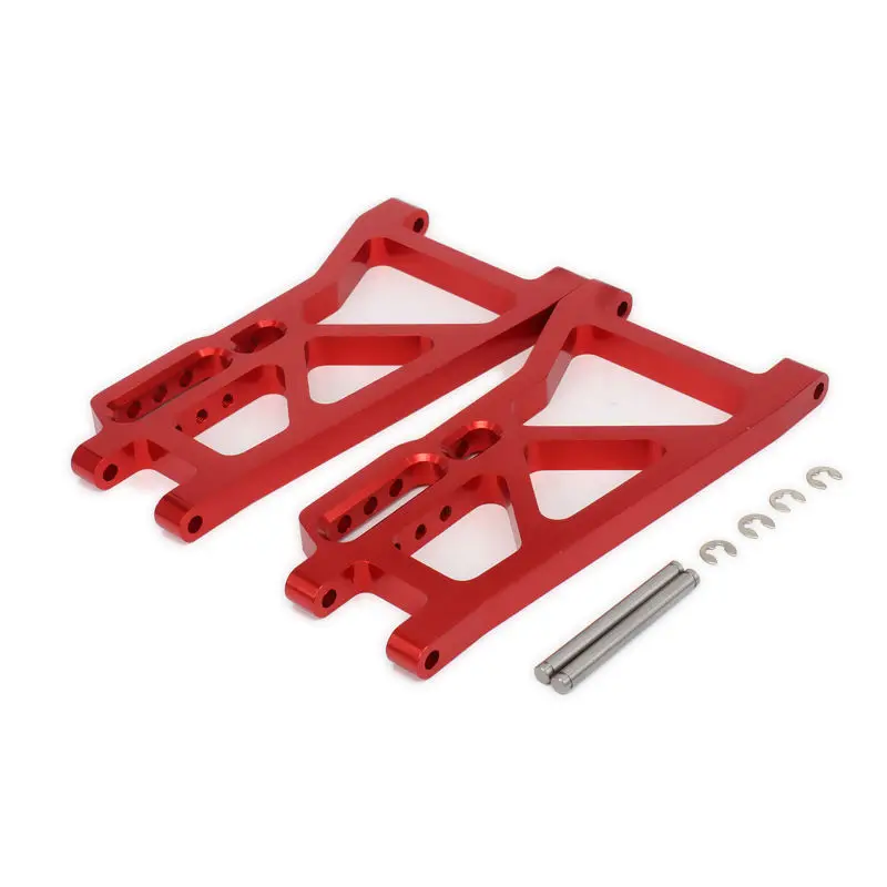 Brazos A DE Control DE SUSPENSIÓN inferior trasera de aleación de aluminio, 2 piezas, 513008 para coche Rc 1/10 FS Truck Buggy 53810, piezas mejoradas Hop-Up