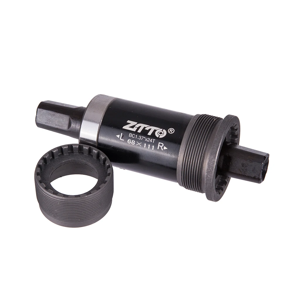 ZTTO Bicycle JIS Square Taper Bottom Bracket 103 107 110.5 113 116 118 120 122.5 124.5 127.5mm BSA 68 English Threaded BB ISO