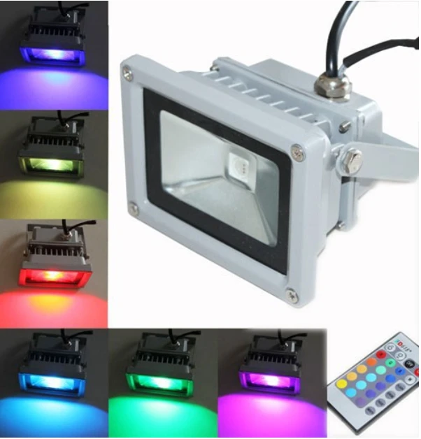 Waterproof 10W/20W/30W/50W/70W/100W LED Flood Light Floodlight Refletor Led Outdoor Lighting Spotlight Lamp Warm/Cool White/RGB