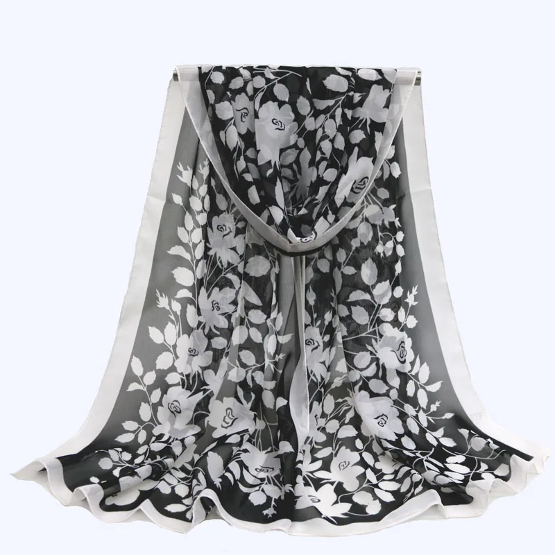 chiffon Scarf Shawl Hijab women wraps Shawls for wrap lot cape female scarves big with sciarpa and stoles scarfs bufanda frauen