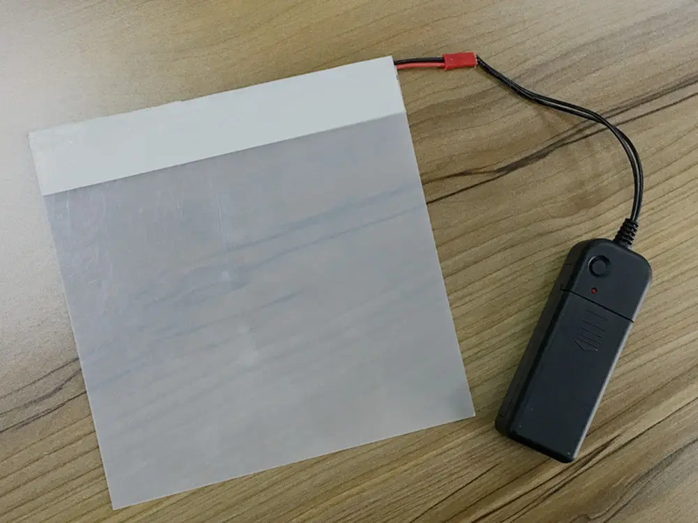 15x15cm/4.5X4.5Inch Smart PDLC Film White to Opaque Sample High quality Tint Film