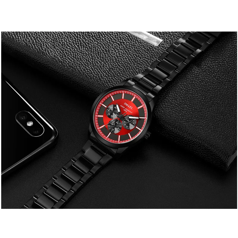 SMAEL Brand Fashion Men Luxury Quartz Wristwatches Military Watch Army Digital Clock Man Automatic 9602 Sport Watches Waterproo