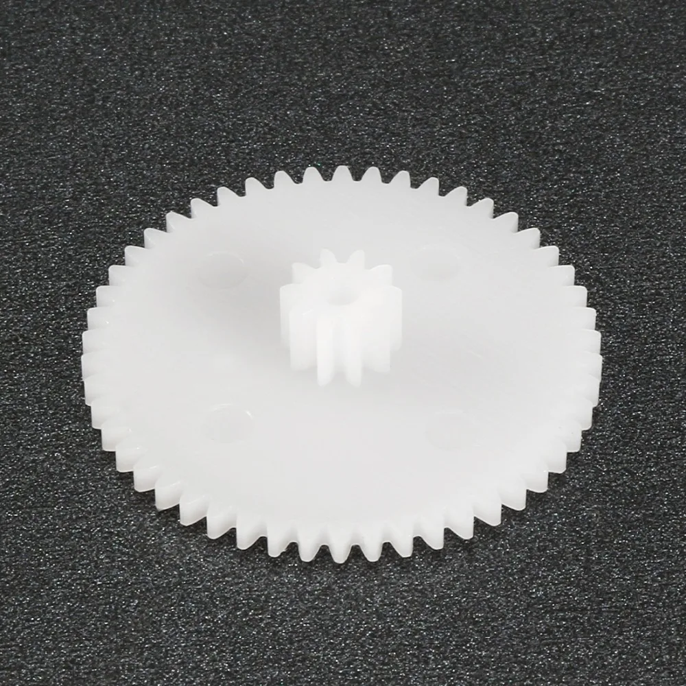 Uxcell 50pcs Plastic Gear Toy Accessories with 50T 56T 48Teeth for DIY Cars Robot Motor Model 50102A 562A 482A