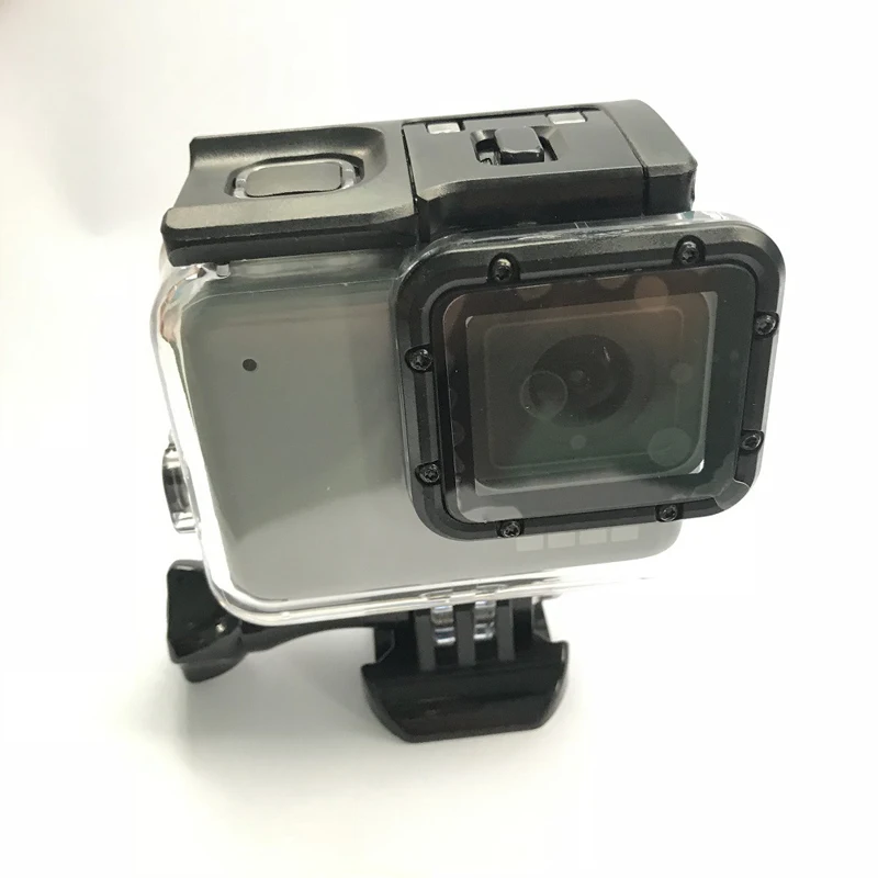 Waterproof Case 45m Underwater Protection diving Housing with Touch screen For GoPro Hero 7 Silver & White Camera Accessories