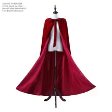 Velour Bridal Cape with Hood Ankle Length #2