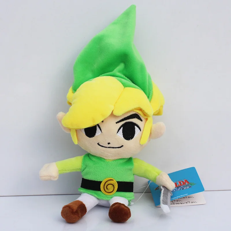 5Pcs/Lot 7Inch Anime Cartoon Game Link Boy Toys Global Holdings Dolls 20cm