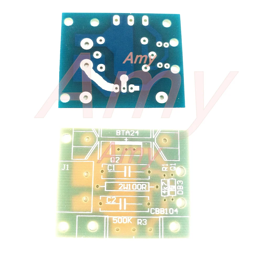 10pcs/lot  2000W SCR dimming module import empty PCB board regulator, speed, thermostat module empty plate