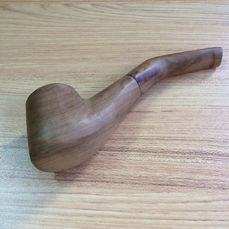 Creative Classic Handmade Wooden Pipes Smok Smoking Pipe Tobacco Pipe Smoking Accessories Mouthpiece