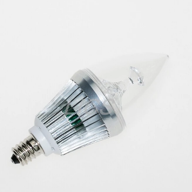 

Светодиодная лампа E12 dimmble, 9 Вт, светодиодная лампа в форме свечи, теплый белый/белый свет, высокий люмен