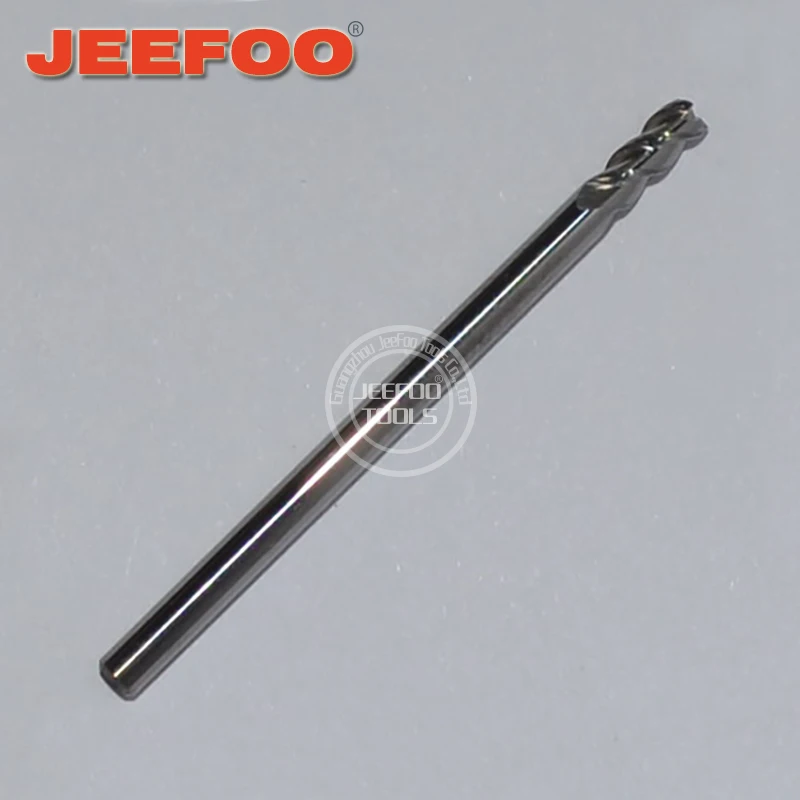 LA-3F-3 * 3 * 50L aluminum ultrafine particles of tungsten steel milling cutter three blade aluminum