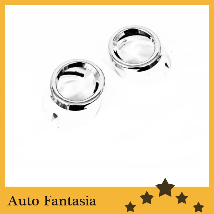 

Chrome Front Fog Light Surround Trim for Toyota Hiace 05-12-Free Shipping