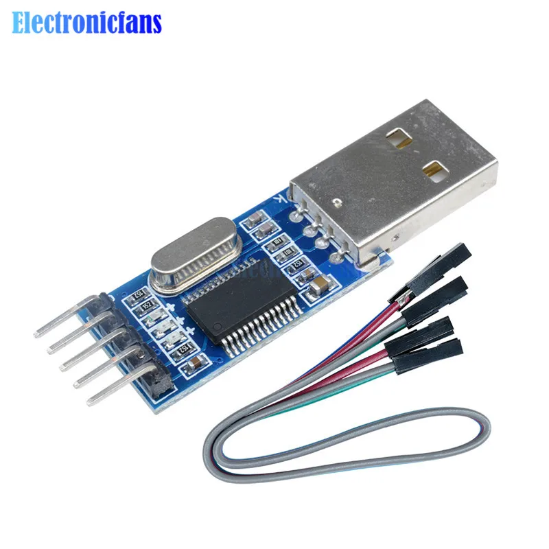 1Set Standard USB To RS232 TTL Converter Adapter PL2303 PL2303HXA Download Board Module 4Pin Cable for Arduino