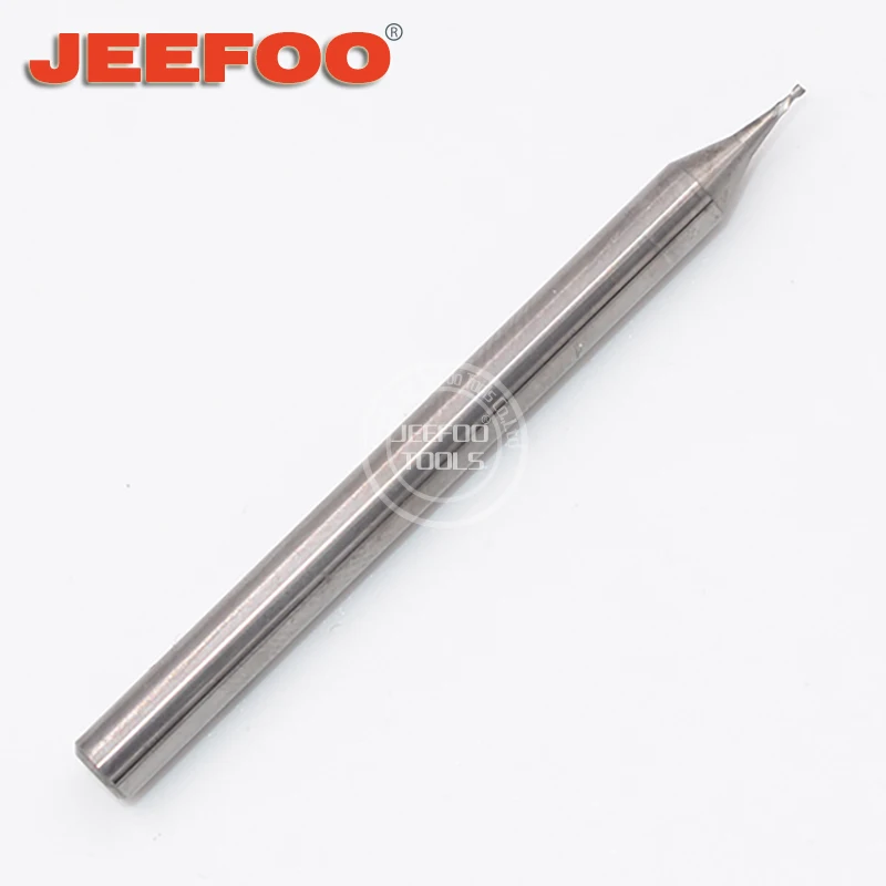 0.2mm-0.9mm*D4*50L Micro Single Flute Aluminum Cutting Tools, End Mill Bits,  Engraving Tools, Drill Bits With Coating