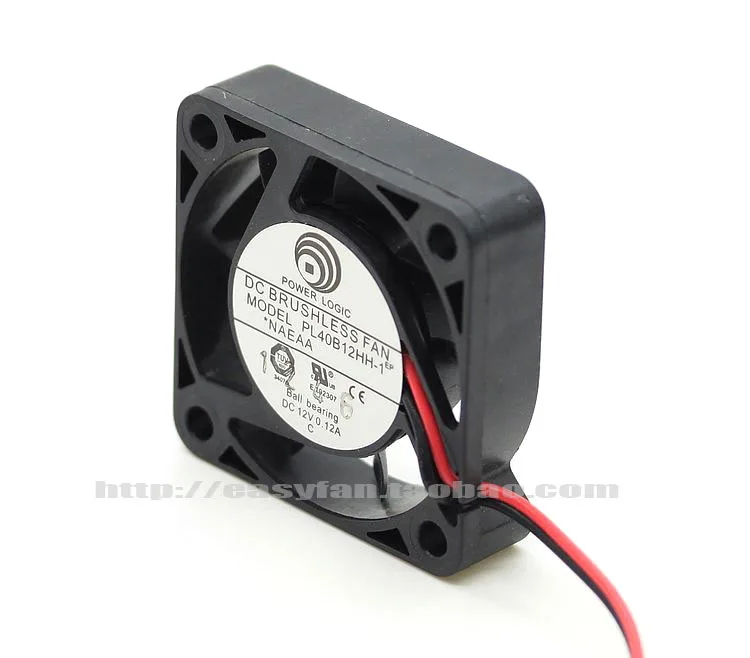 

NEW POWER LOGIC PL40B12HH-1 4010 4CM Double Ball bearing high air volume cooling fan