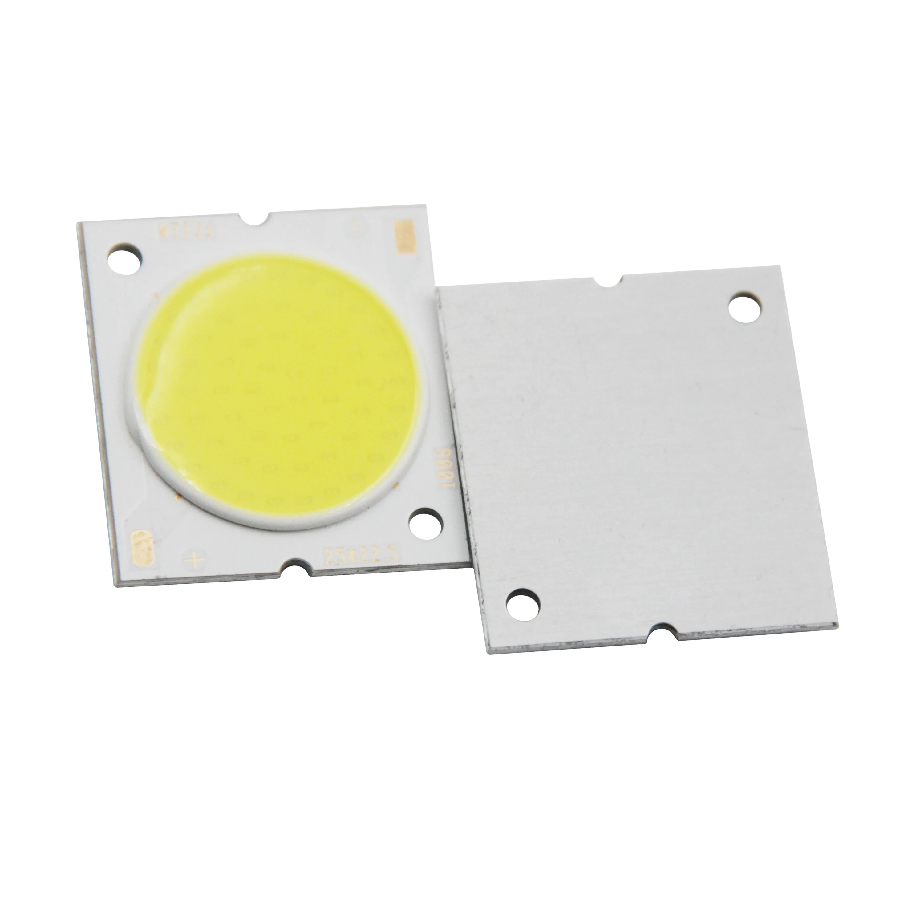 10PCS 25mm 22.5mm 20mm round LED COB Strip Square Flip chip High lumen Light Source Module 10W 15W 20W 30W COB bulb lamp