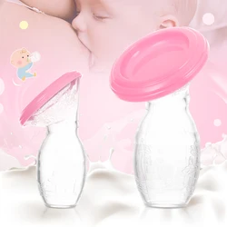 Silicone Breast Pump Manual Suction Milk Pump Feeding Breasts Pumps Milk Bottle Sucking Postpartum Supplies Accessories