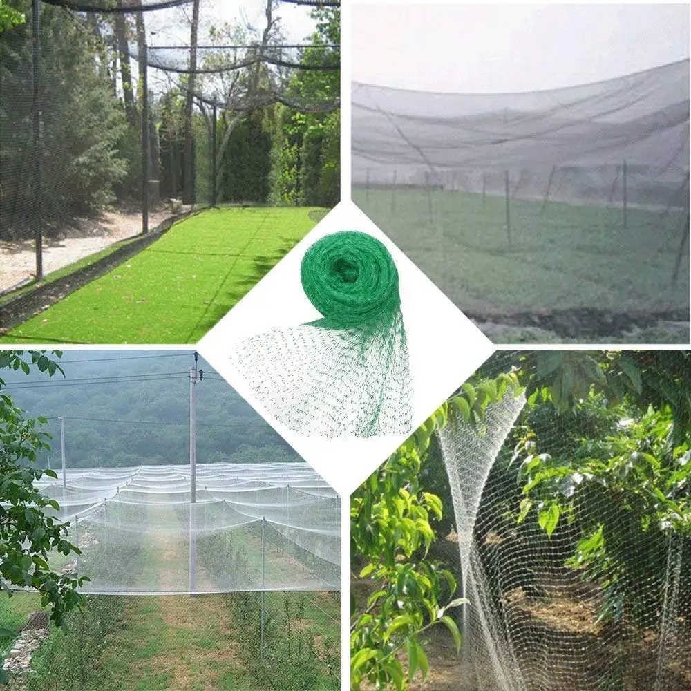 Anti Bird Netting Garden Netting Mesh Insect Net Garden Protection Crops Fruit Plant Covers Net Mesh Grow Fence Climbing Big Net