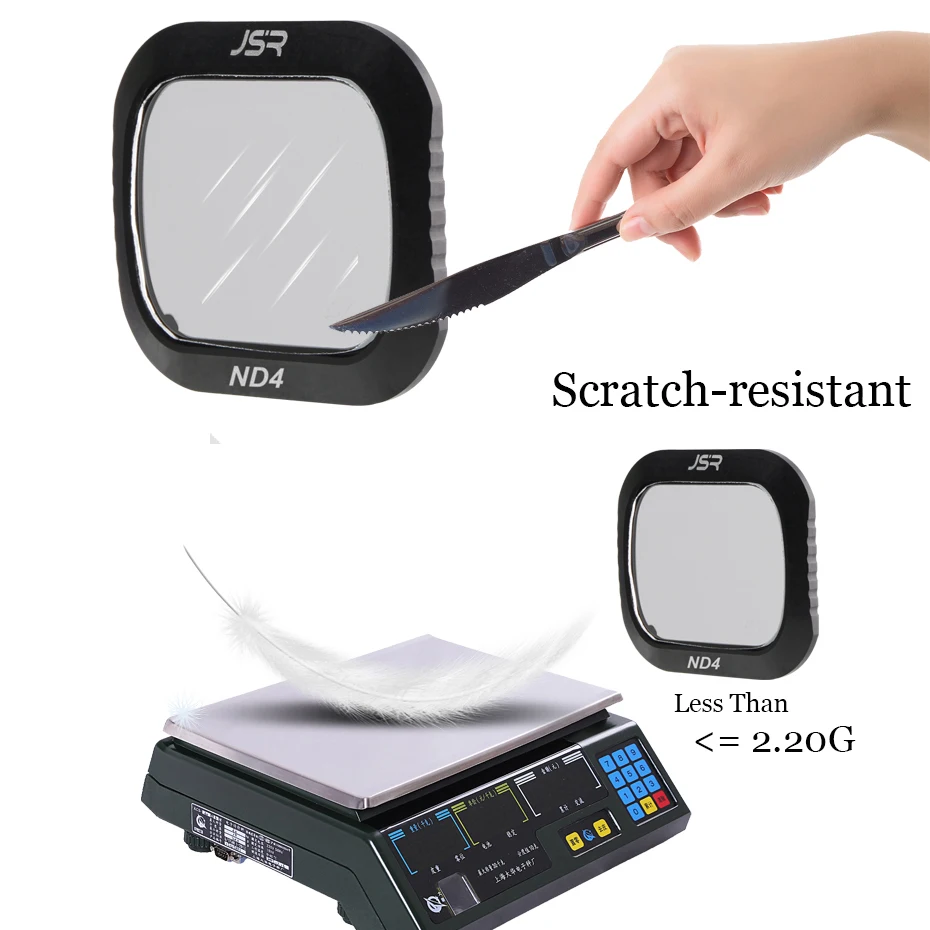 ل DJI Mavic 2 Pro Filter ND4 + ND8 + ND16 + ND32 زجاج الكثافة المحايدة ل DJI Mavic2 Pro/حامي احترافي ملحقات طائرة بدون طيار
