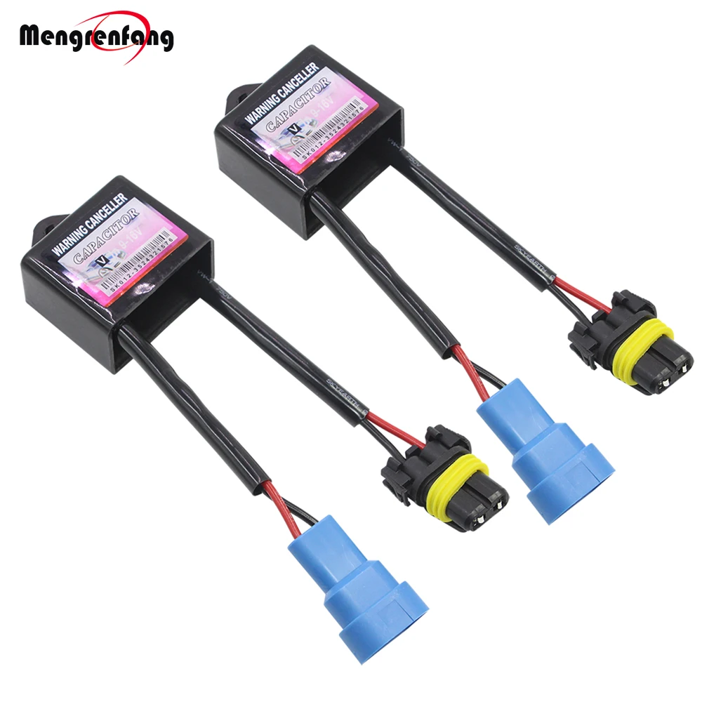 2 X HID Decoder Xenon Light Relay Capacitor Error Free Warning Canceller Load Resistor Canbus Decoder H1 H3 H4 H7 H11 9005 9006