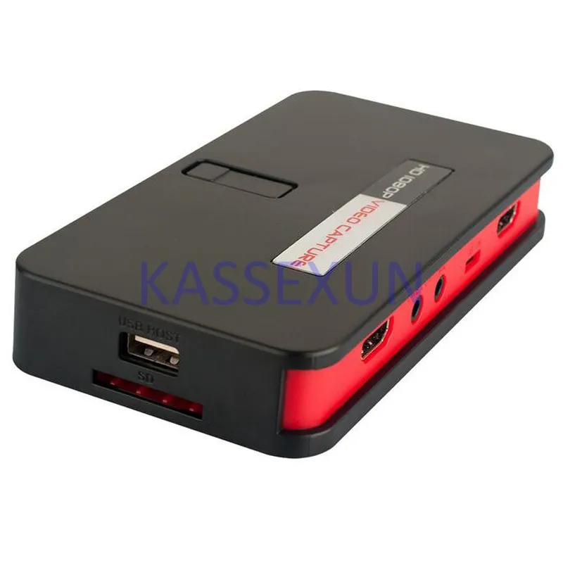 

2017 New HDMI Game Capture card from HDMI/YPbPR interface enquipment to USB Drive or SD TF Card directly, Free shipping