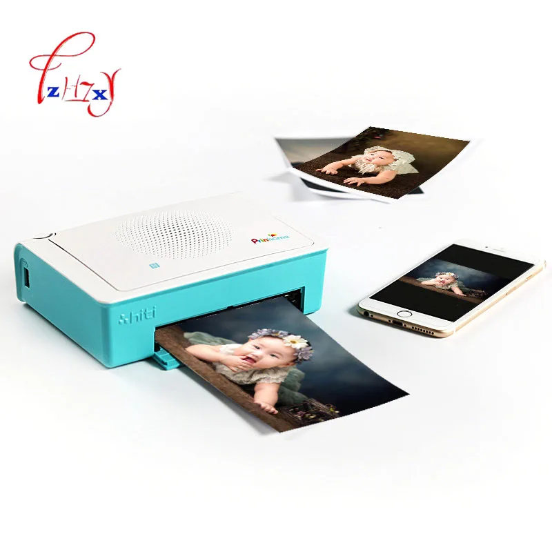 Outdoor travel exclusive Portable Mini Photo Printer Wireless Bluetooth printers Support Android iOS Smartphone Color Printing