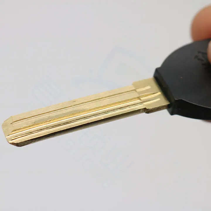 10Pcs X Slot Key ตัวอ่อน Anti-Theft Lock Key Blade เปลี่ยนความยาว45มม.JF074
