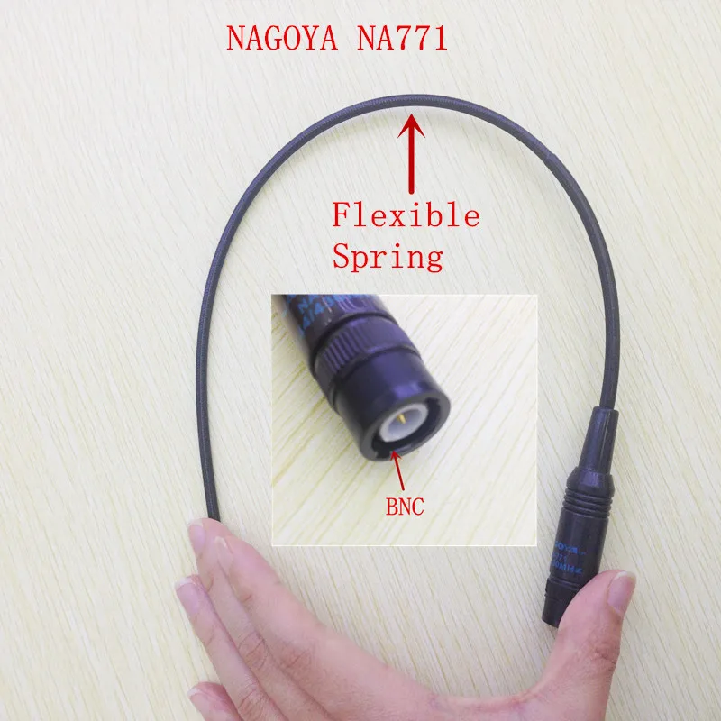 NA771 NA-771 BNC connector VHF UHF antenna for IC-V8,IC-V82,IC-V80,IC-V85,CP500 TK208,TK308 etc walkie talkie