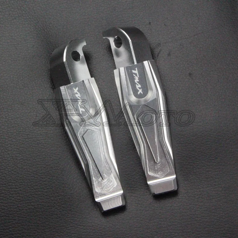 cnc aluminum motorcycle rear passenger Foot Pegs pedals Footrests For Yamaha TMAX 500 TMAX 530 2012-2019 T-MAX530 T MAX 500 530