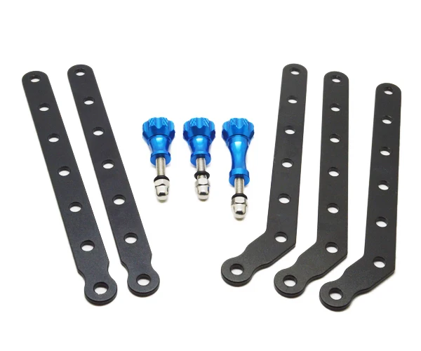 Orbmart Hợp Kim Nhôm Nối Dài Tay Gắn Vít Cho GoPro Hero 8 7 6 5 4 Xiaomi Yi SJCAM SJ6000 SJ7000 thể Thao Camera Hành Động