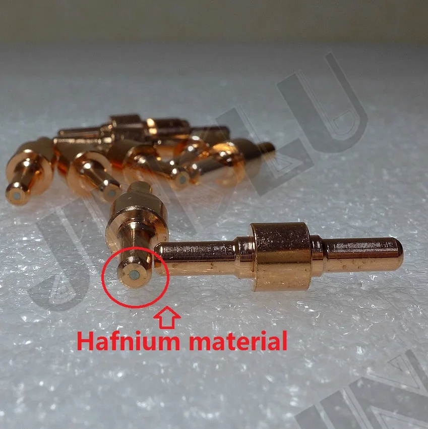 PT-31 PT31 Short Kit Tip 100pcs + Hafnium Electrode 100pcs Air plasma cutter torch Cutting Machine Cut-40 CT-312 200pcs