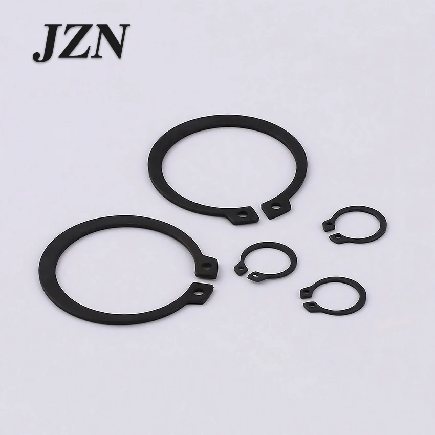 

10pcs Dia 47-90mm 48/50/52/55/58/60/62/65/68/70/72/75/78/80/85mm External Retaining Circlip Ring for Shaft Bearing