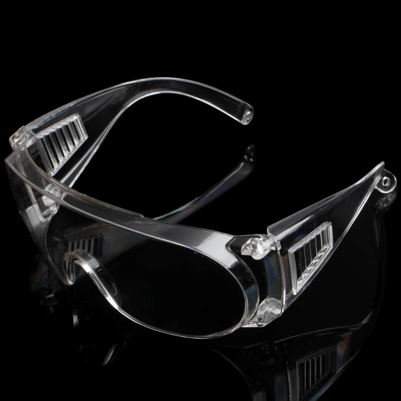 New Clear Vented Safety Goggles Eye Protection Protective Lab Anti Fog Glasses