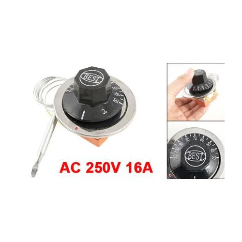 

Капиллярный термостат MYLB для электрической духовки, переменный ток 250 В, 16 А, 30-110C