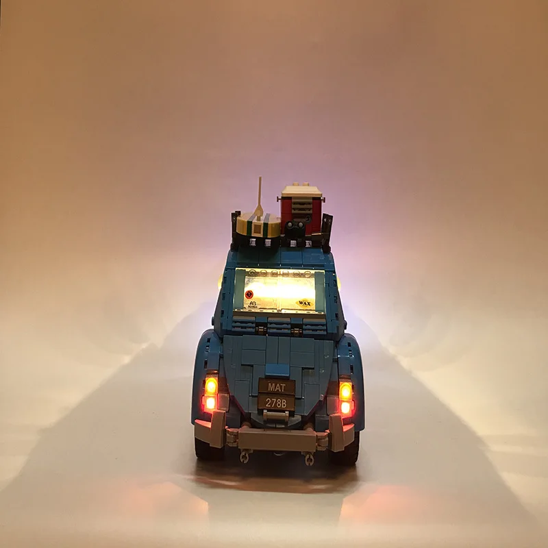 Led Light Set For Lego technic 10252 City Car Beetle Model Compatible 21003 Blocks Toys technic Car Beetle Lighting Set