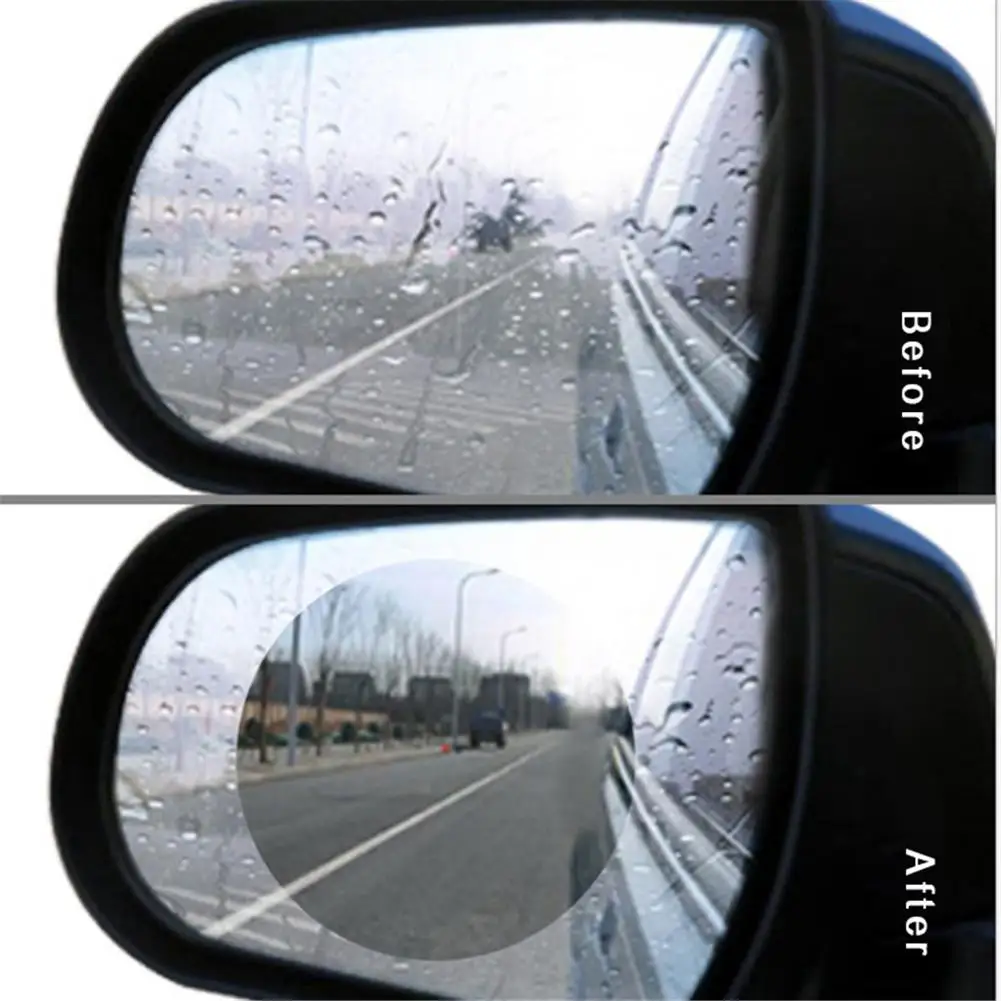 Film For Cars Car Rearview Mirror Film Anti-glare Rain Anti-fog Reflector Nano Films Flooding Hydrophobic For Mirror High Beam