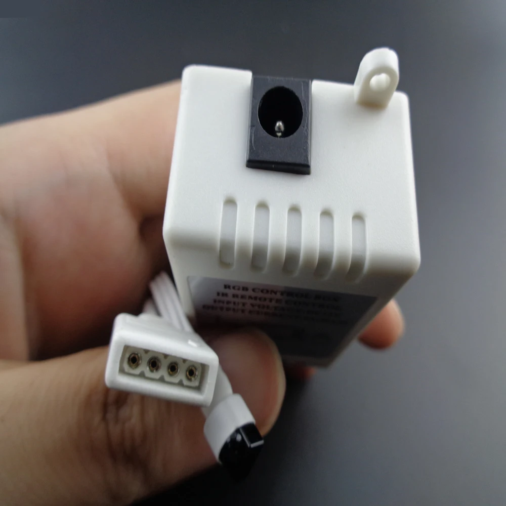 44 Keys LED IR RGB Controler LED Lights Controller IR Remote Dimmer Input DC12V 6A For RGB SMD 3528 5050 LED Strip 24key select