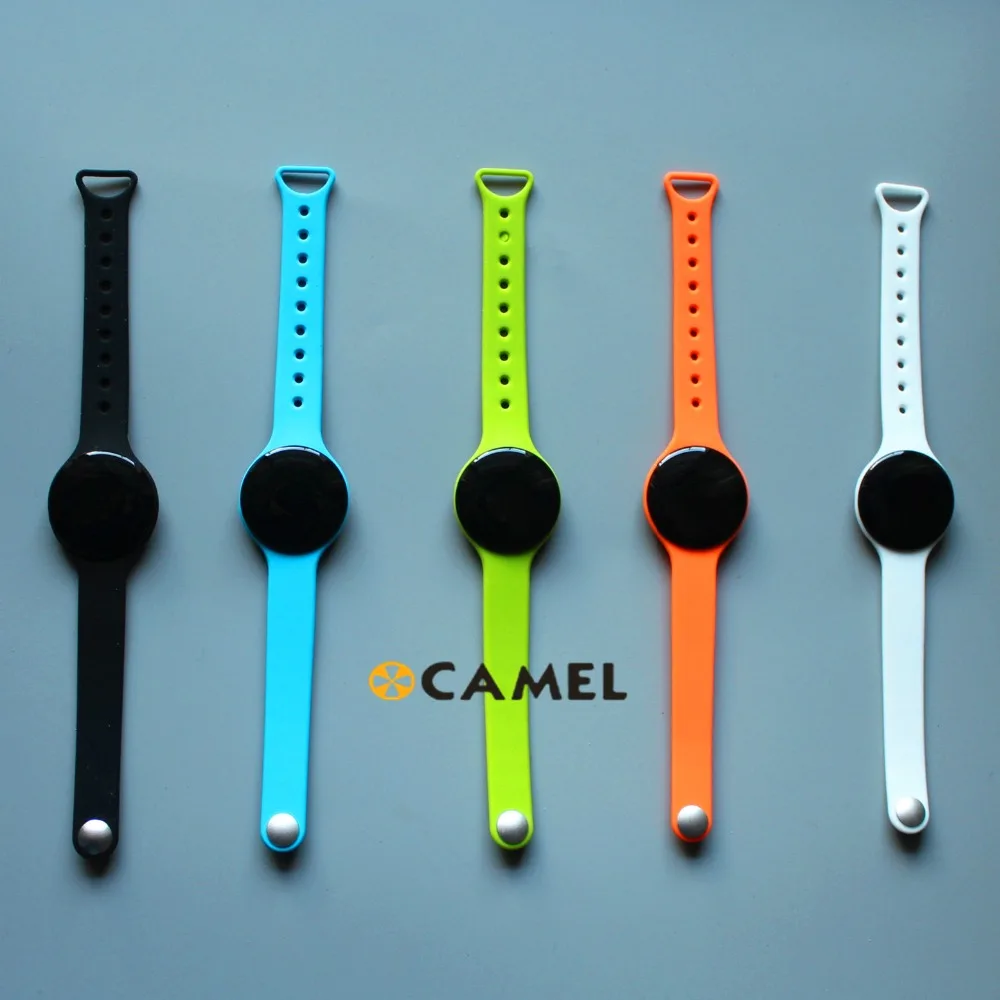 2pcs/lot 13.56Mhz UID changeable S50 M1k 0 block writable RFID bracelet writable Proximity IC 125khz T5577 silicone wristband