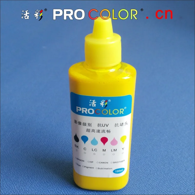 Quality 6 color CISS pigment ink Refill kit for Epson Stylus R270 R390 RX590 TX700W TX800W T50 TX720 TX700 TX800 RX610 printer