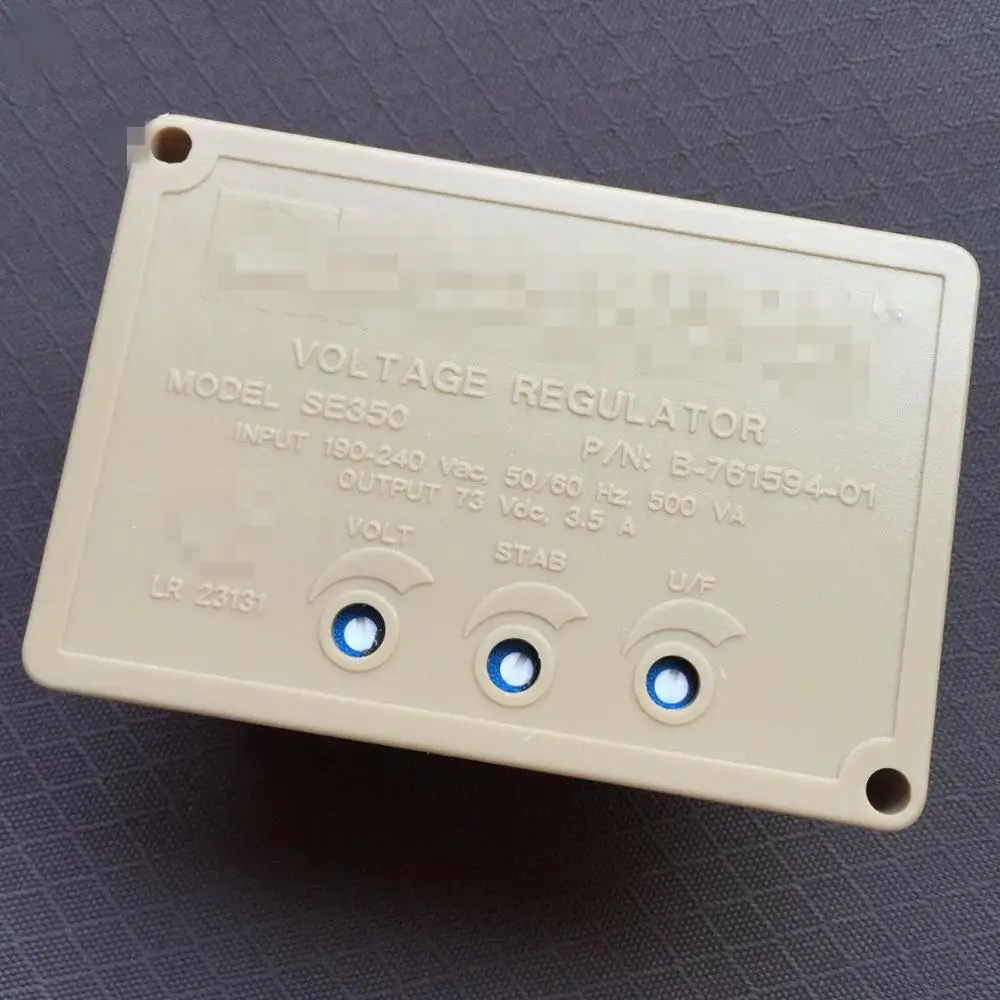 ใน 190-240VAC 500VA เครื่องกำเนิดไฟฟ้าไฟฟ้า Controller OUT 73VDC 3.5A โมดูลปรับแรงดันไฟฟ้าอัตโนมัติ AVR SE350 สำหรับมาราธอน