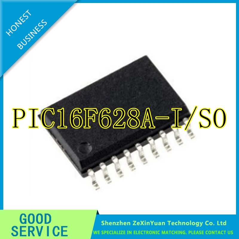 10PCS-50PCS PIC16F628A-I/SO PIC16F628A SOP-18 Best quality In stock!