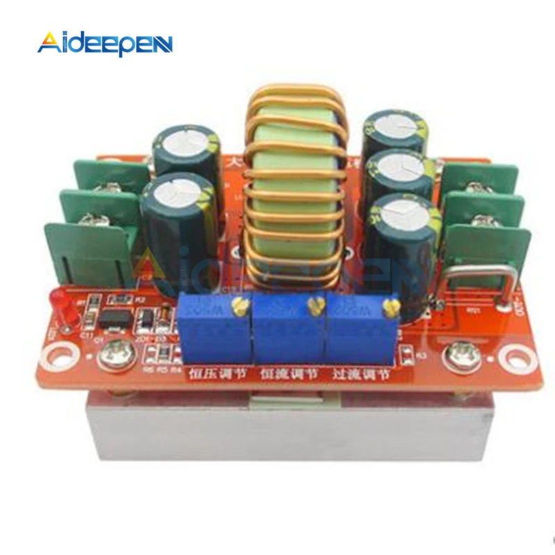 1Pcs DC CC 12A 150W Adjustable Step Down Buck Converter 4.5-32V to 1-30V Constant Voltage Current Step Down Power Module