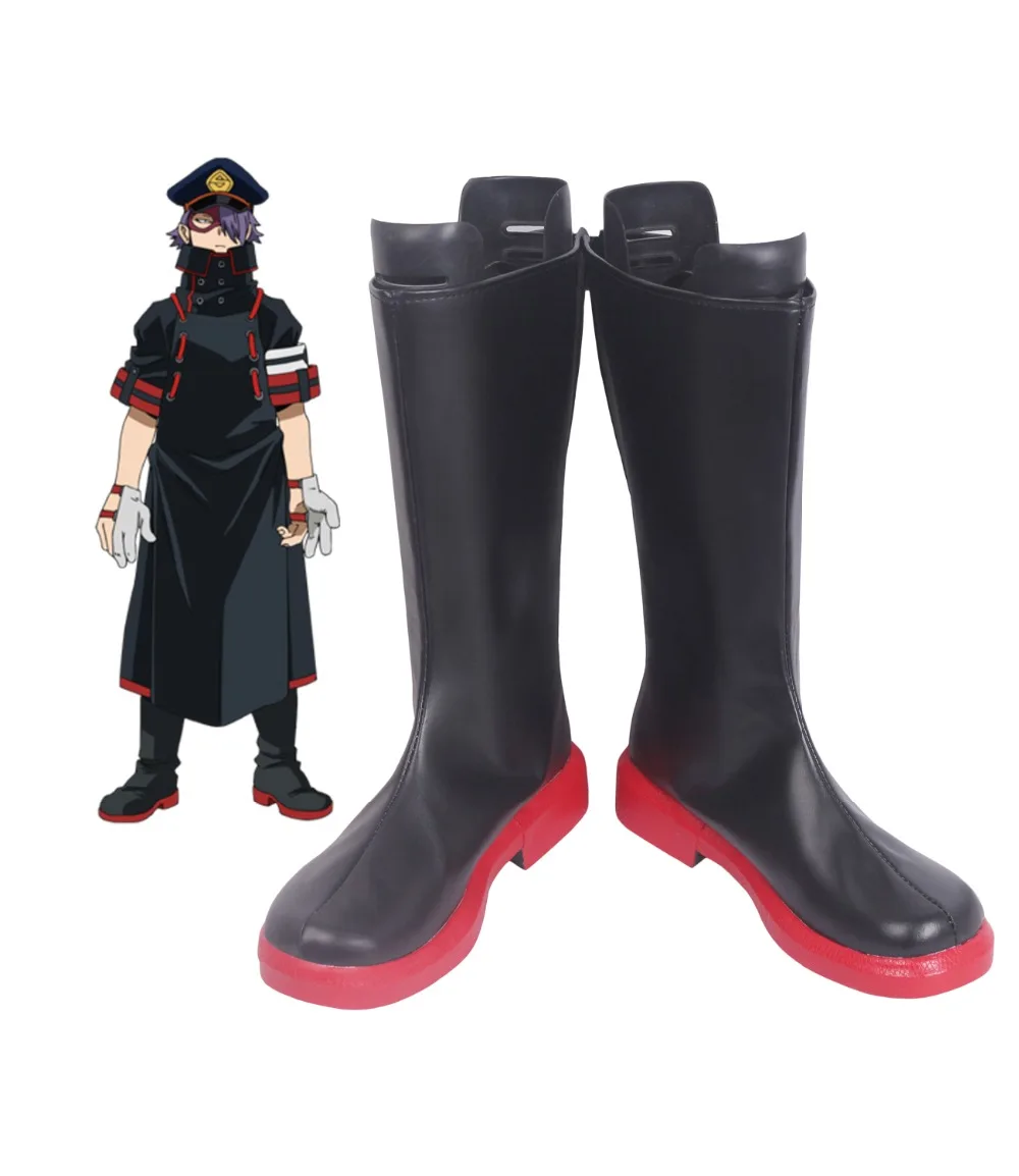 

Seiji Shishikura Cosplay Boots Boku no Hero Academia Cosplay My Hero Academia Black Shoes Custom Made